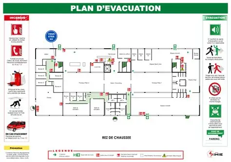 Plan d'évacuation